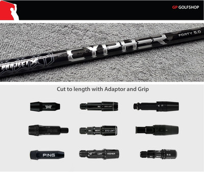 Cypher 40g Senior Flex Ping Driver Schaft + Adapter, Modell zum Bau auswählen