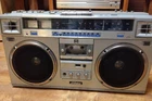 JVC Victor RC-M70 AM FM Stereo Radio Cassette Recorder Silver Japan