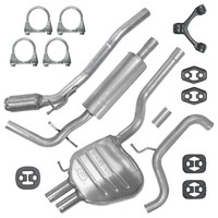SchalldäMpferset Auspuff FüR Skoda Octavia 2 II 1.9 TDI Limousine, Kombi 04-13