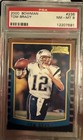 Bowman 2000 Tom Brady #236 Rookie PSA 8 New England Patriots NFL Card