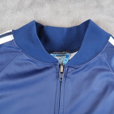 Vintage 70s Adidas Ventex Track Sweatshirt Jacket Made In France
