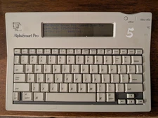Alpha Smart Pro Electronic Keyboard Typewriter Model ALF-C01 FOR Macintosh WORKS