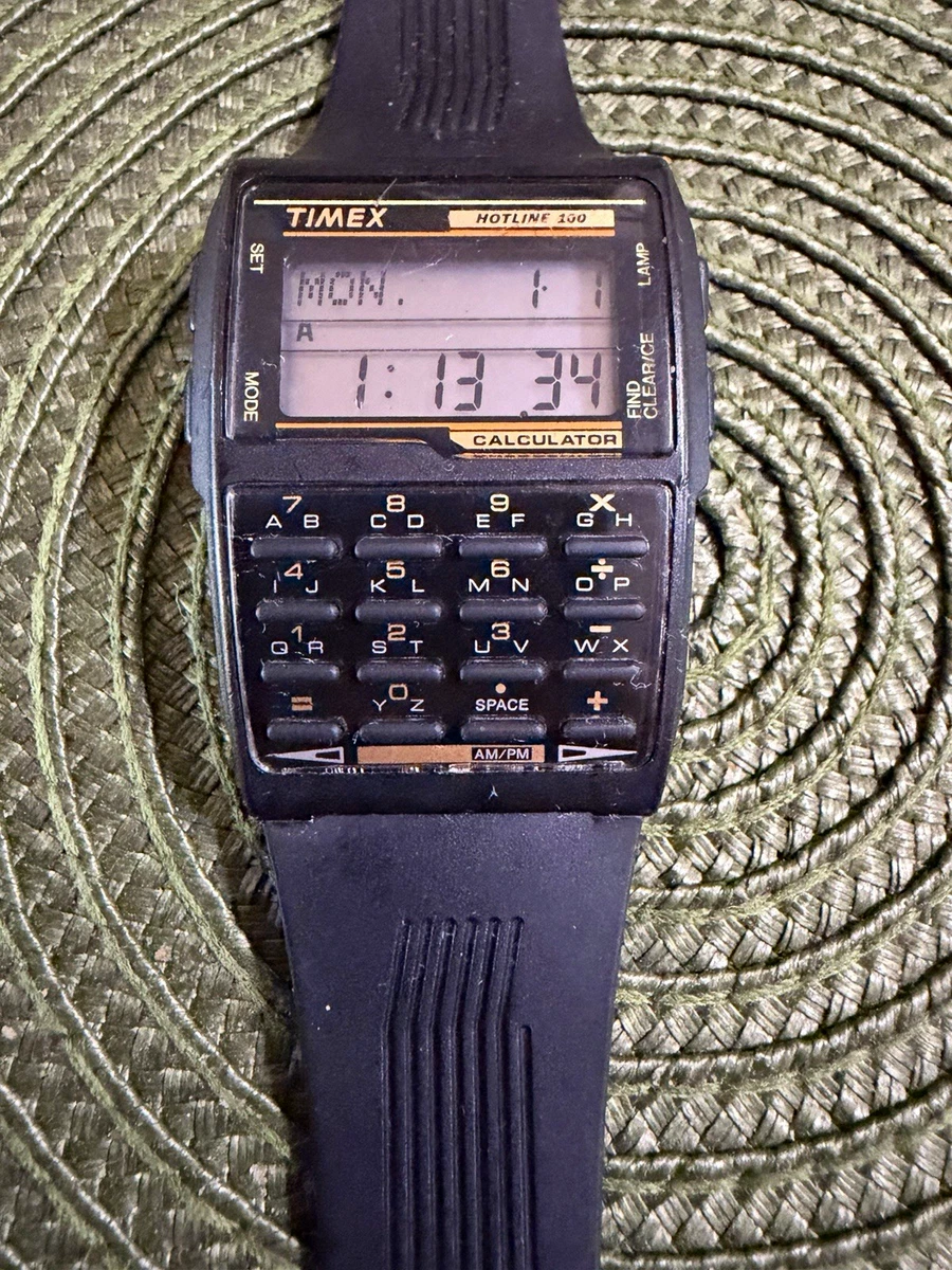 Timex Digital Wristwatches with Calculator for sale | eBay UK