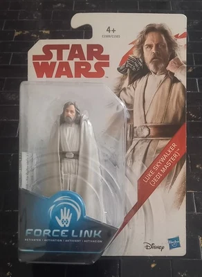 Luke Skywalker Jedi master Star Wars - The last Jedi Force Link Hasbro 2017 Neuf - Photo 1/4