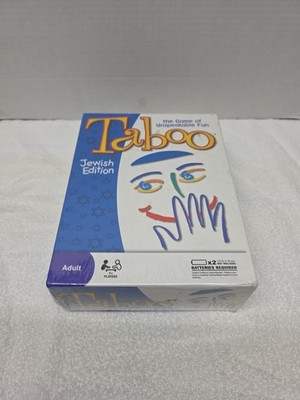 Taboo Game Jewish Edition The Game of Unspeakable Fun (Hasbro 2010) Sealed