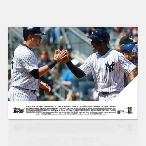 MIGUEL ANDUJAR RC 2018 TOPPS NOW #115 NEW YORK YANKEES - Picture 2 of 2