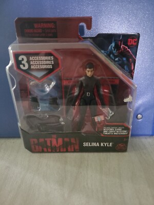 Spin Master DC The Batman - Selina Kyle - 4 Inch Action Figure -NEW SEALED 