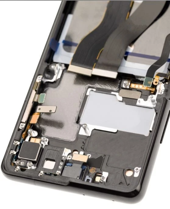 Original For Samsung Galaxy S21 Ultra OLED Display Touchscreen With Black Frame - Image 3 of 4