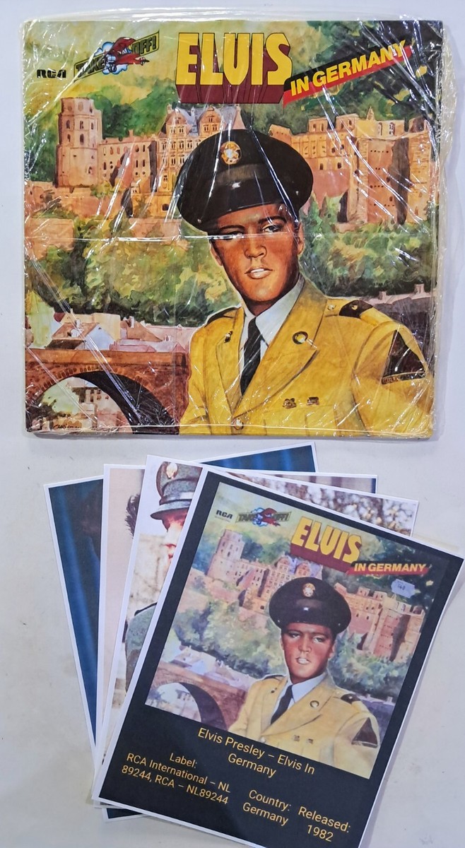 洋書 ELVIS in Deutschland Elvis Presley CD Info **RCA - BMG - FTD - Promotional CD