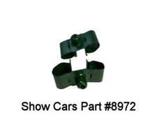 59 60 61 62 63 64 65 66 348 409 Chevy Impala Belair Gas Brake Line Clips Oem Nos