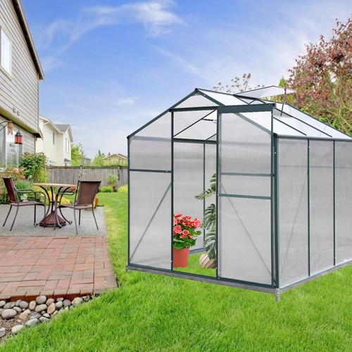 Steel Frame Garden Garden Greenhouse Walk-in Grow Polytunnel Planting Anti-UV UK - Picture 61 of 106