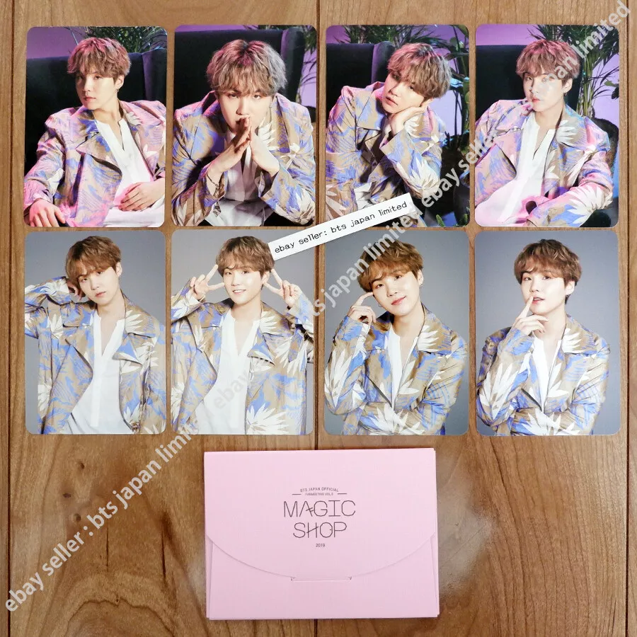 BTS FANMEETING VOL.5 MAGIC SHOP SUGA Official Mini Photo card photocard 8  set