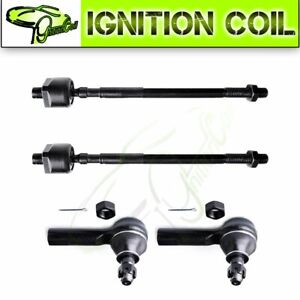 cciyu Front Inner Tie Rod End fit for 1997-2001 Infiniti Q45 All Models 2pcs Suspension Kit 