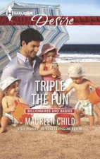 Triple the Fun (Billionaires and Babies) - Mass Market Paperback - GOOD