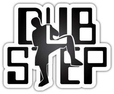 DUB Step Sticker Car Bumper Decal - 3'', 5'' or 6'' 