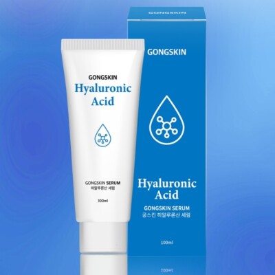 GONGSKIN Hyaluronic Acid Serum 100ml Moisturizing Serum Hydrating K-Beauty NEW