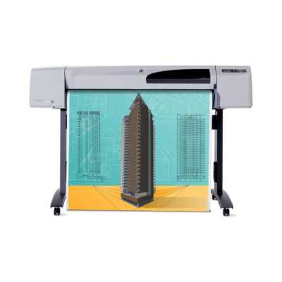 HP Designjet 500 +HPGL/2 C7770B, 42 Zoll Plotter A0+, bis 107cm, LAN, USB (mk)