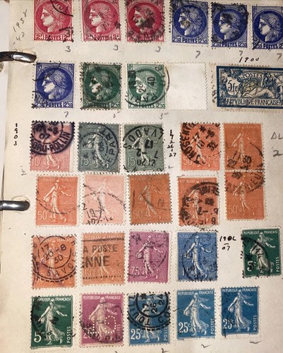 old France stamps 1903-1938 Lot, High Value. .•*Look👀*•. 💎 Rare - Picture 12 of 12