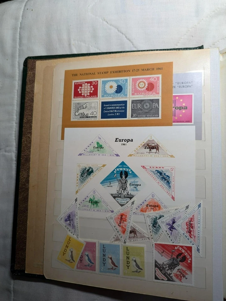 Colección Europa inusual de calidad en álbum de stock de calidad - MNH ~48 fotos Foto 2 de 4
