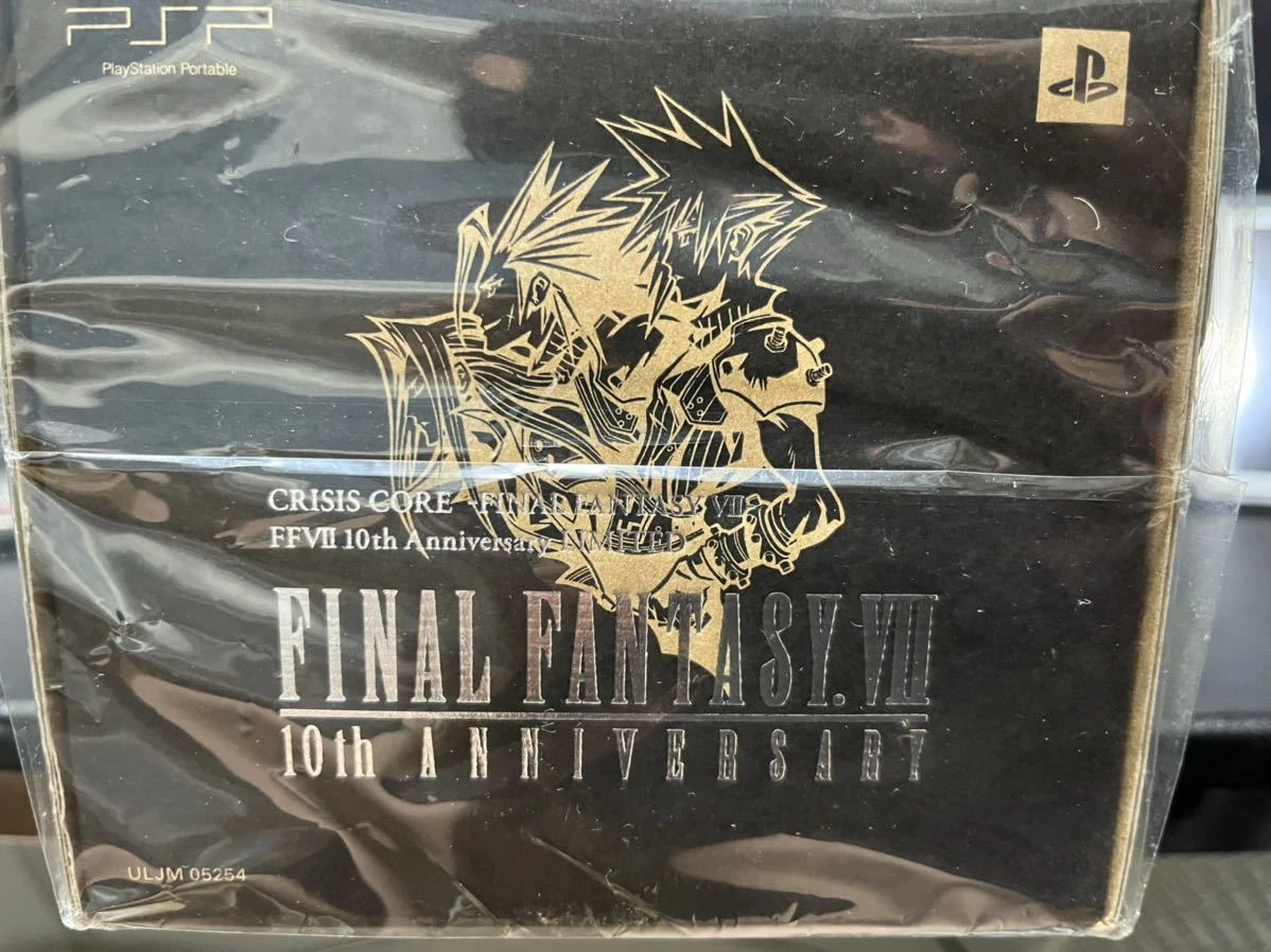 Final Fantasy Limited PSP Console Crisis Core VII 10th Anniversary