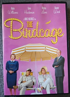 The Birdcage (DVD, 1996)Classic Lgbqt Movie. Excellent Condition 