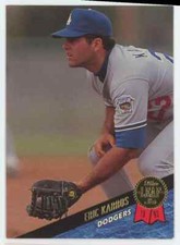 1993 Leaf Eric Karros Los Angeles Dodgers #234