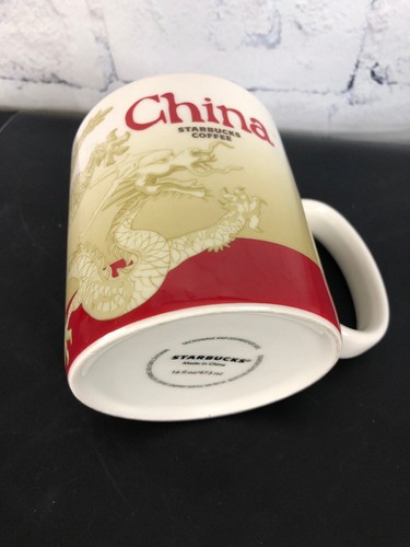 Starbucks Coffee Mug China Dragon 2015 Collector Series 16 oz Good - Picture 2 of 12