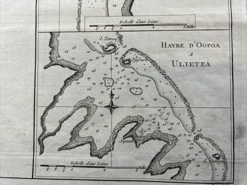 Oceania Polynesia Tahiti, Ulietea Raiatea and Huahine 1780 - Picture 7 of 8