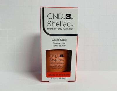 CND Shellac UV Gel Polish  Shells in the Sand .25oz
