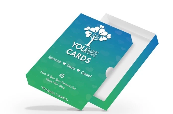 YouMe Cards: Deck of 45 Cards Designed to Boost Emotional Well-Being 💙NIB💙 - Image 3 of 4