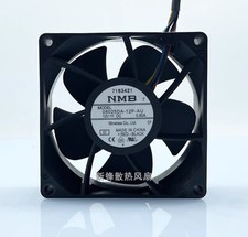 NMB 08025DA-12P-AU 12V 0.80A 8025 8CM 4-Wire Server Cooling Fan