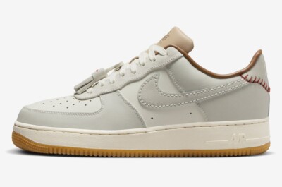 Nike Air Force 1 Low Tassels “Light Bone” HF5697-001 US Men Size