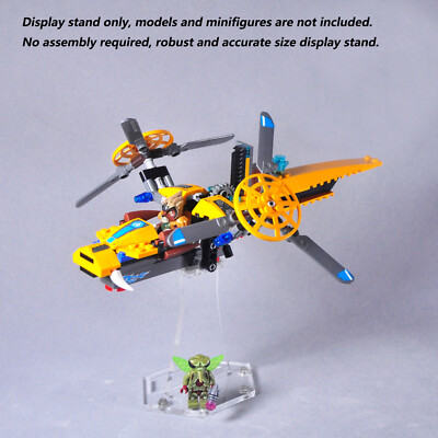 Display Stand for LEGO 70129, Acrylic 3D transparent stand only