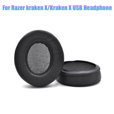 2 Replacement Cushion Earpads Earmuffs For Razer kraken X/Kraken X USB Headphone