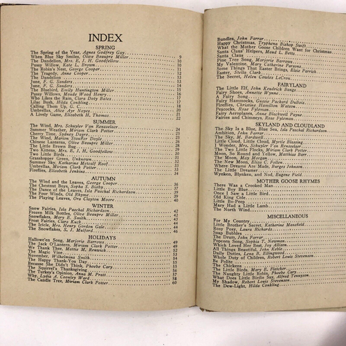 Poems for the Very Young Child by Dolores Knippel VINTAGE 1932 Hardcover Book - Picture 16 of 17