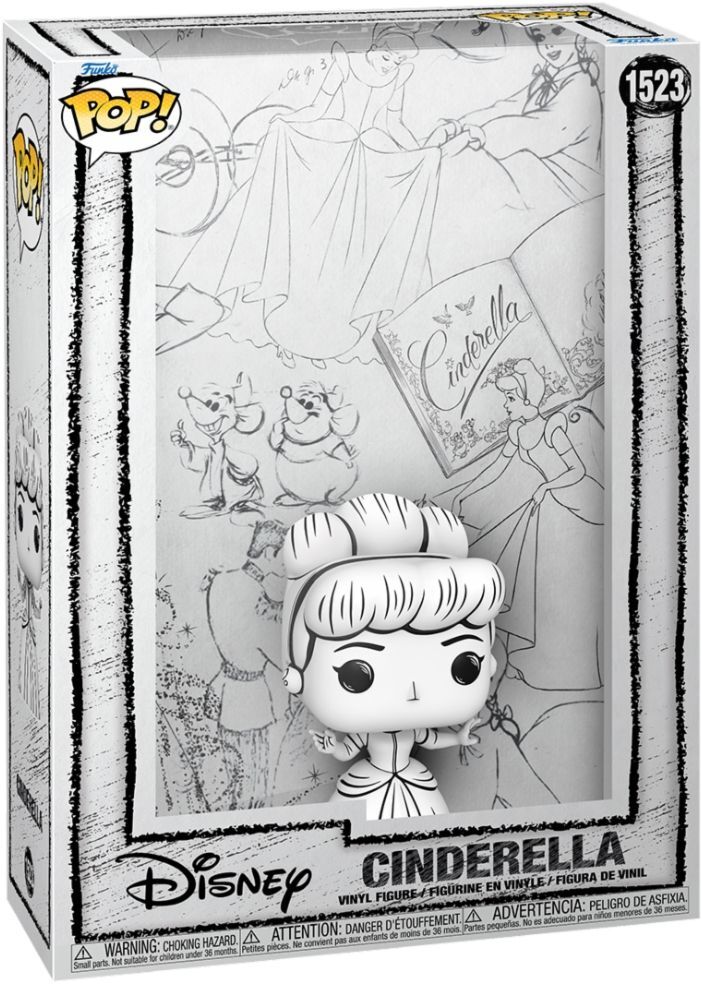 7829593 Merchandising Disney: Funko Pop! Cover - Cinderella (Sketched) (Vinyl Fi