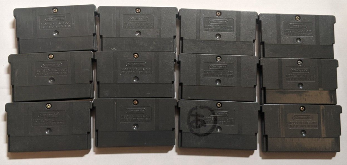 Nintendo Game Boy Advance Import Lot of 12 - GashBell & Duel