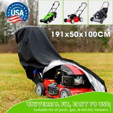 75" Waterproof Lawn Mower Cover Heavy Duty UV Protector Push Mower Universal Fit