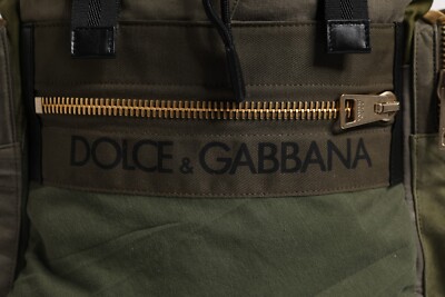 バッグ ARCHIVE DOLCE &GABBANA MILITARILY BAG DOLCE & GABBANA Bag Military Green Patchwork Travel Backpack Borse