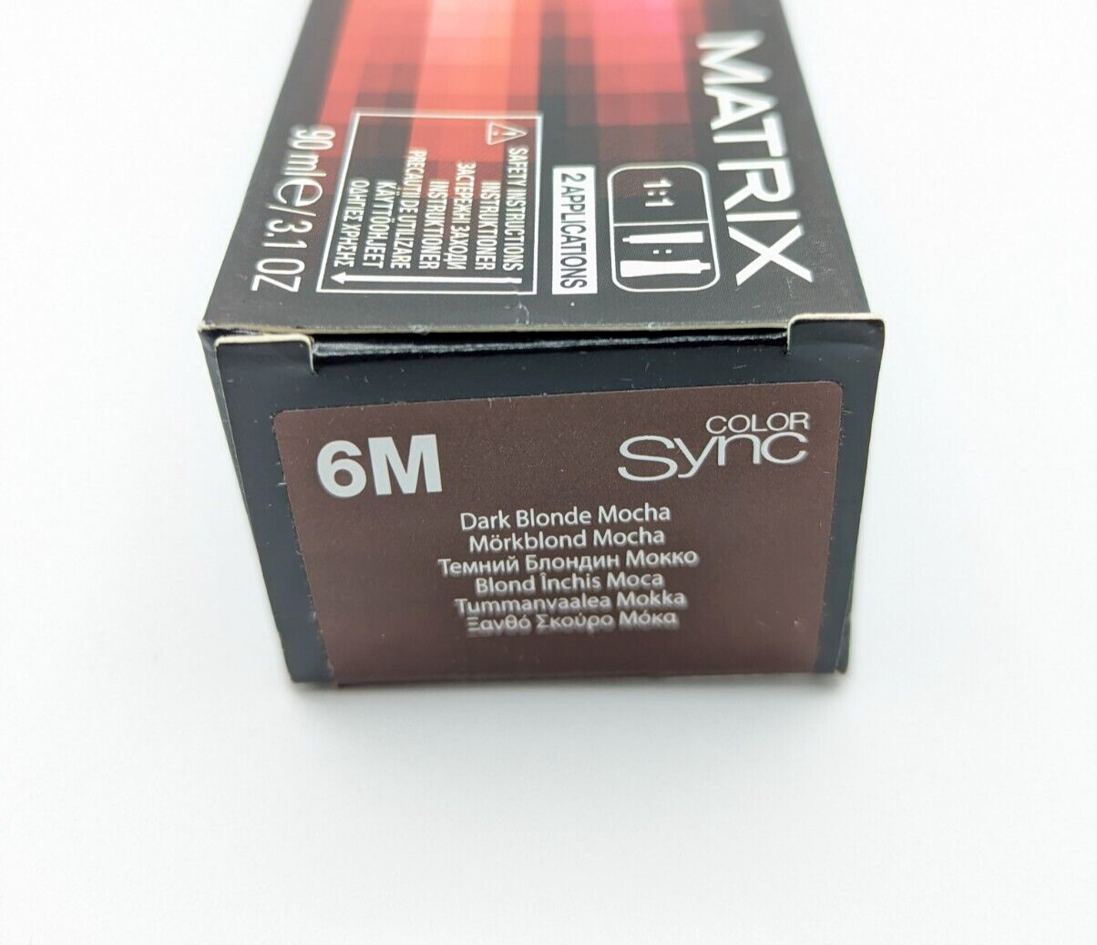 Matrix ColorSync 6M Dark Blonde Mocha Hair Colour Ammonia Free (90 ml ...