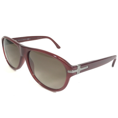 Gucci Sunglasses GG 1051/S I3NHA Clear Red Frames with Brown