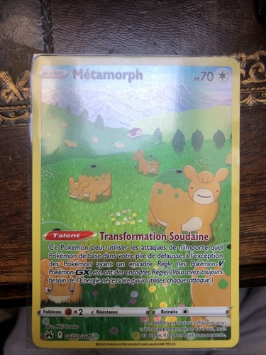 Carte Pokémon Métamorph GG22/GG70  Ecarlate & Violet Zenith Suprême Français