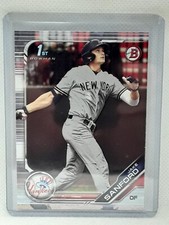 Jake Sanford 2019 Bowman Draft Baseball - #BD-82 - New York Yankees - QTY