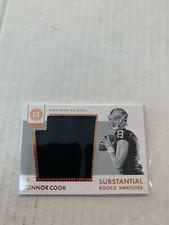 Connor Cook 2016 Encased Rookie Jersey Card #3 Serial #34/49