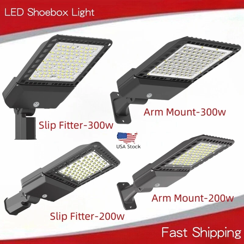 LED Post Top Light Roadway Garden Area Pole Lighting Outdoor Parking Lot Fixture