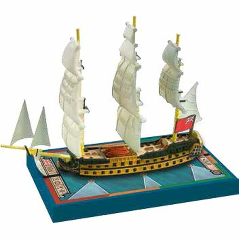 Парусник славы HMS Zealouis 1785 / HMS Superb 1760