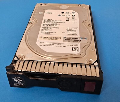 HP 1TB SATA 512n Hard Drive 862168 846522-001 861695-001