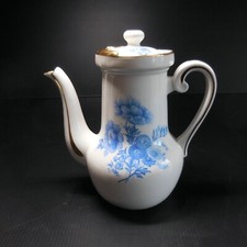 Théière art nouveau ALUMLNITE JP.LUREL Limoges céramique porcelaine France N4805