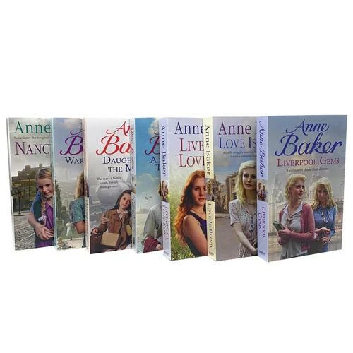 Anne Baker 7 Books Collection Set Nancy's War, Love is Blind, Wartime Girls NEW - Image 2 of 3