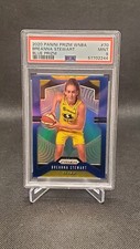 2020 Panin Prizm WNBA PSA 9 Breanna Stewart #70 Blue Prizm /149 Seattle Storm